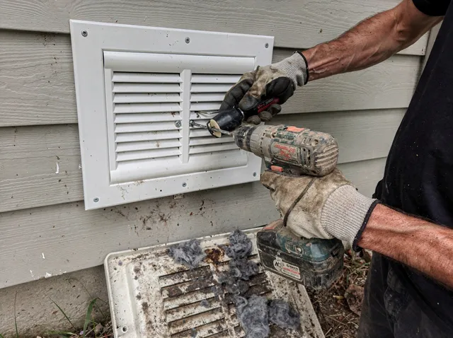 Dryer Vent Cover Replacement in Riverview