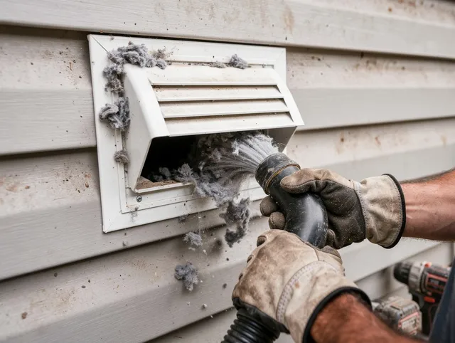 Professional dryer vent cleaning by Riverview Dryer Vent Cleaning in Riverview