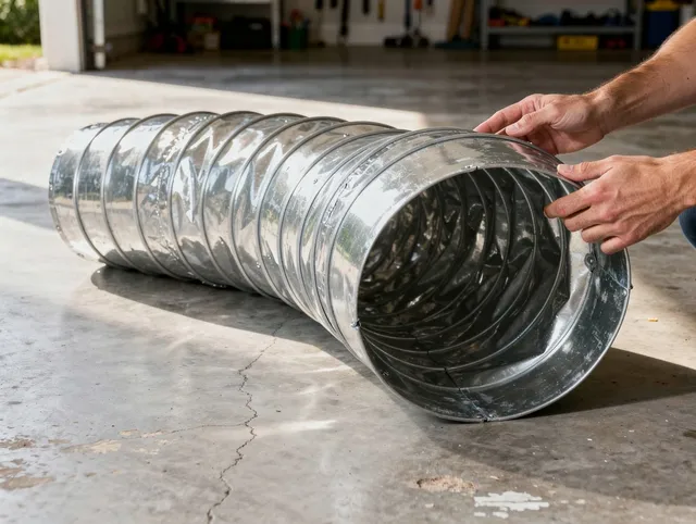 Riverview Dryer Vent Cleaning specialist using advanced equipment for thorough duct cleaning in Riverview